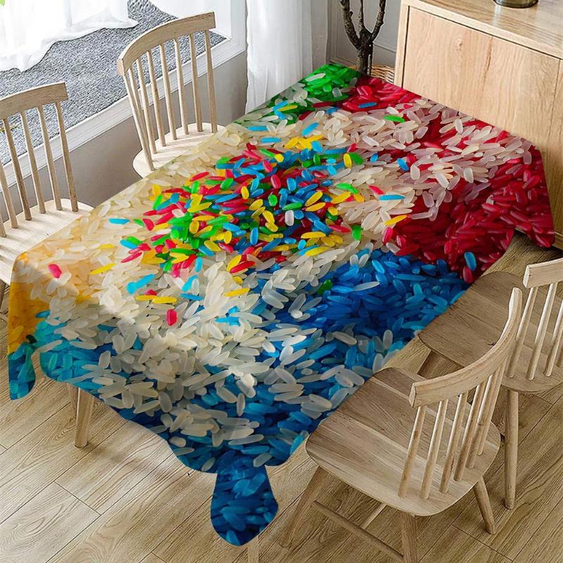 Comely Flower Pattern Table Cloth Rectangular Table Cover Dining Home Decor Waterproof Tablecloth cloth waterproof, Multicolor
Comely Flower Pattern Table Cloth Rectangular Table Cover Dining Home Decor Waterproof Tablecloth cloth waterproof, Multicolor