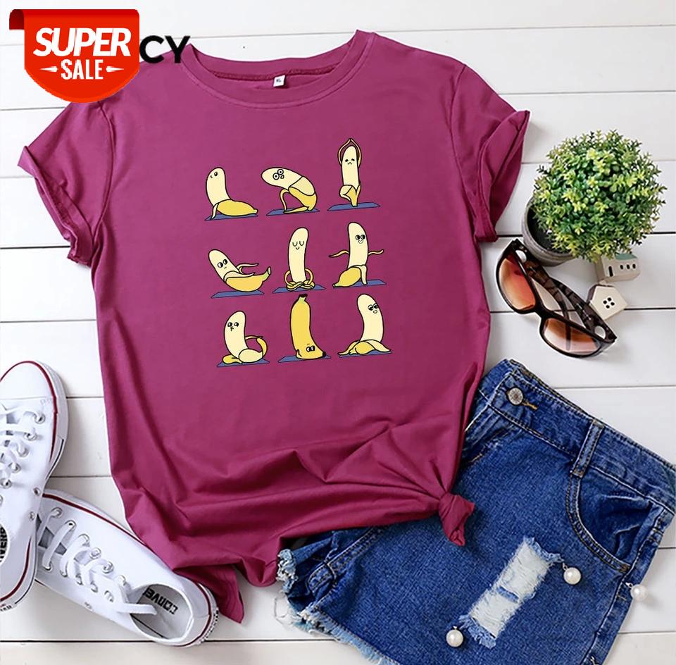 JFUNCY Plus Size T Shirt Women Summer Cotton T-Shirt Funny Banana Printed Short Sleeve Female Tee Tops New Oversize Woman Tshirt #yl3o, White
JFUNCY Plus Size T Shirt Women Summer Cotton T-Shirt Funny Banana Printed Short Sleeve Female Tee Tops New Oversize Woman Tshirt #yl3o, White