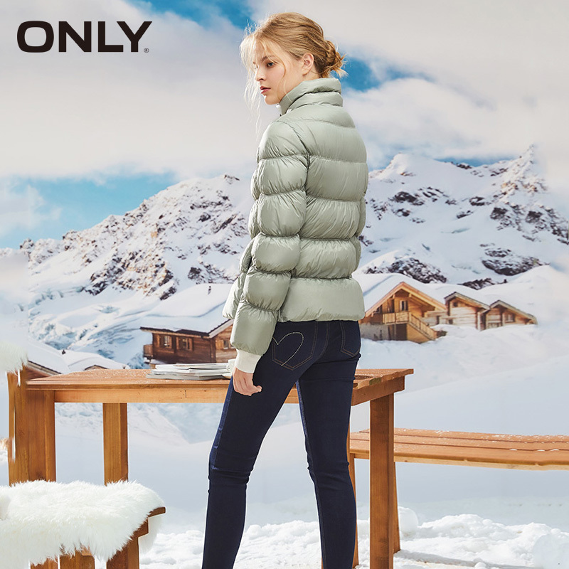 ONLY Pure Color winter Lightweight Short Down Jacket| 119323514 Y201006