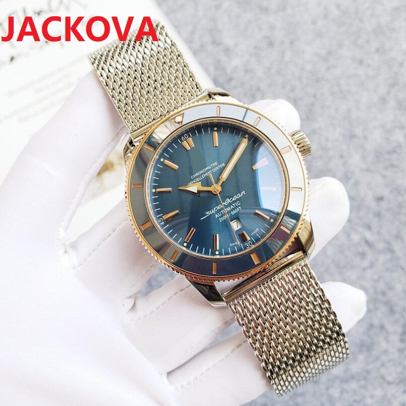 mens automatic mechanical watches classic style 46mm big dial full stainless steel mesh strap top quality Self-wind Fashion Wristwatches Gift, As pic
mens automatic mechanical watches classic style 46mm big dial full stainless steel mesh strap top quality Self-wind Fashion Wristwatches Gift, As pic