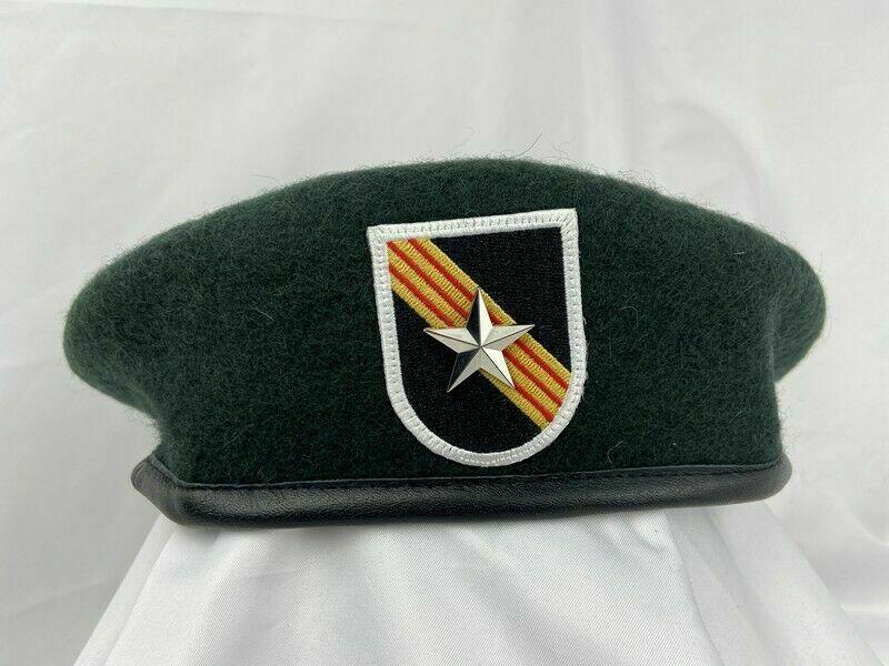 VIETNAM WAR NEW US ARMY 5TH SPECIAL FORCES GROUP GREEN BERET 1STAR BRIGADIER GENERAL ARMY CAP CAP, As pic
VIETNAM WAR NEW US ARMY 5TH SPECIAL FORCES GROUP GREEN BERET 1STAR BRIGADIER GENERAL ARMY CAP CAP, As pic