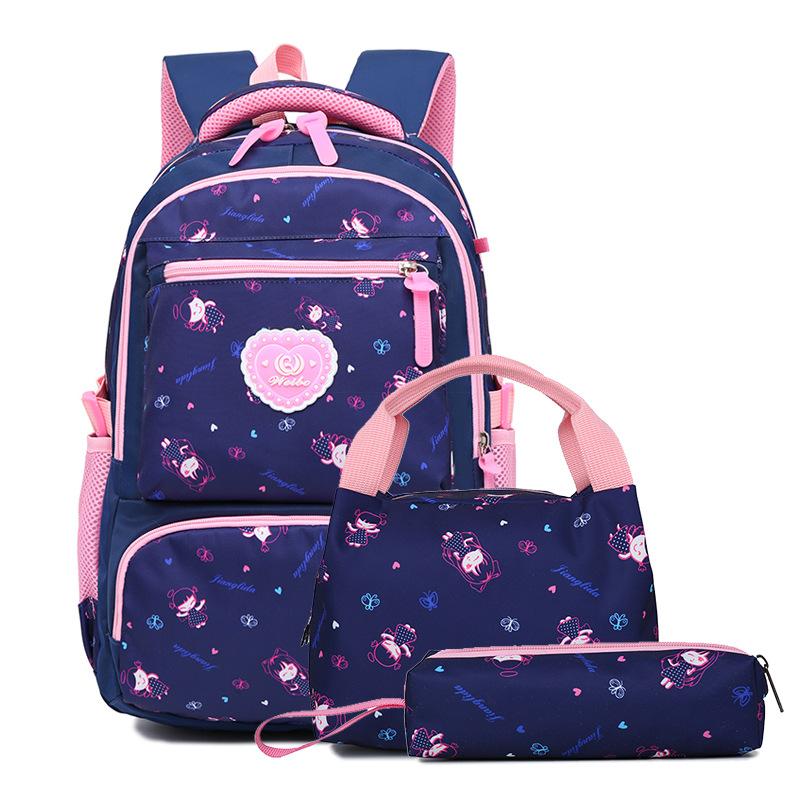 children school bags girls orthopedic school backpack schoolbags kids princess backpack primary mochila infantil, Blue
children school bags girls orthopedic school backpack schoolbags kids princess backpack primary mochila infantil, Blue