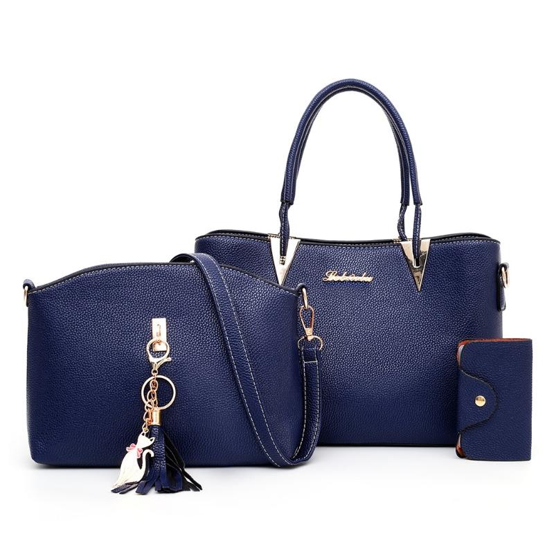 Women Shoulder Bags 2021 Summer Large Capacity New Korean Version Of The Messenger Bag Handbag Chain Wild Wild Shoulder Bag 3pc, Black 
Women Shoulder Bags 2021 Summer Large Capacity New Korean Version Of The Messenger Bag Handbag Chain Wild Wild Shoulder Bag 3pc, Black