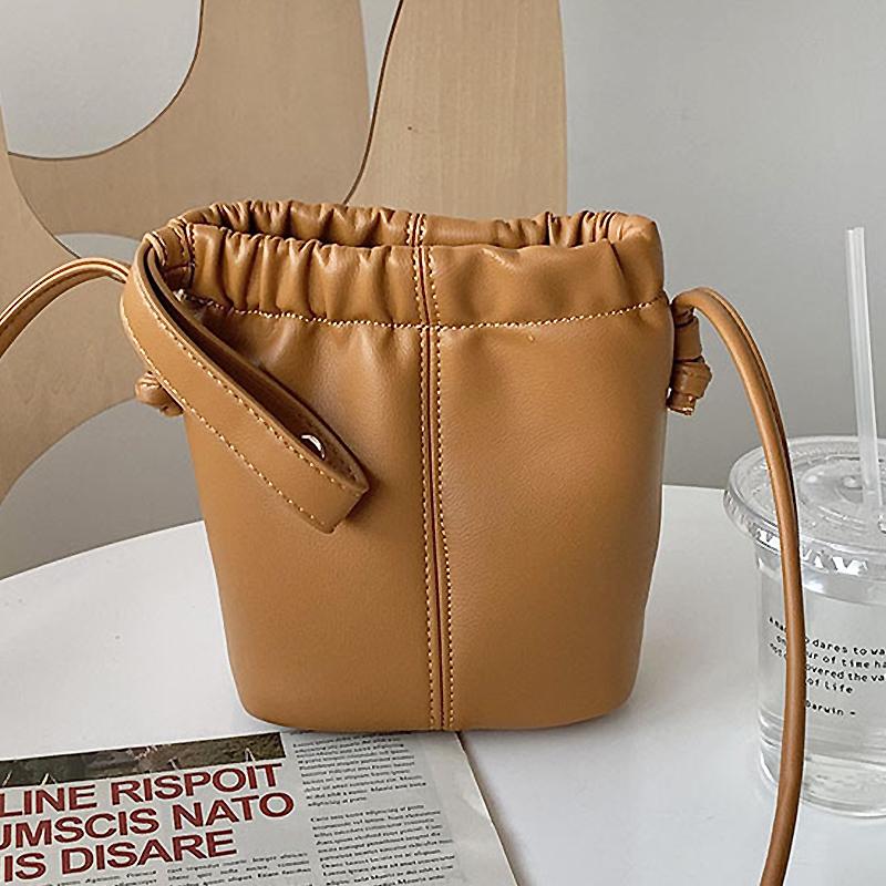 Textured Ladies Drawstring Bucket Bag Retro Purses and Handbags for Women Niche Design Shoulder Bag Casual Female Messnegr, Black
Textured Ladies Drawstring Bucket Bag Retro Purses and Handbags for Women Niche Design Shoulder Bag Casual Female Messnegr, Black