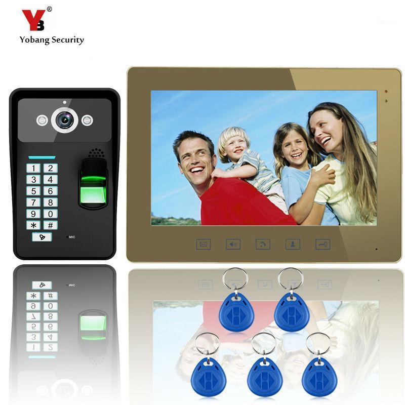 Yobang Security 10" Fingerprint Recognition Video intercom door bell Phone Password access control Intercom System IR Camera1
Yobang Security 10" Fingerprint Recognition Video intercom door bell Phone Password access control Intercom System IR Camera1