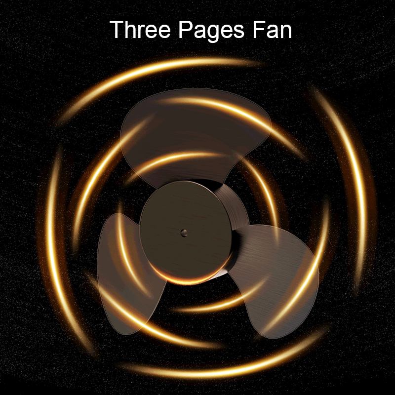 Portable Mini Car Fan 360 Degree AllRound Adjustable Auto Air Cooling Dual Head Usb Fans Quiet Small Desktop Fan2154