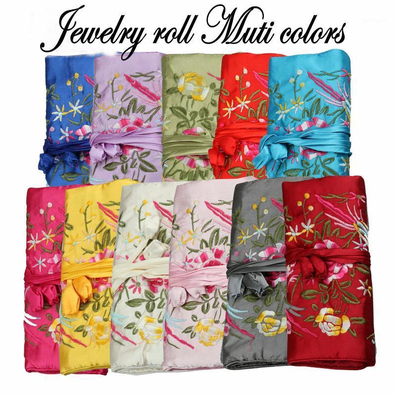 Chinese Silk Jewelry Organizer Pouches 3 Zipper Bag Embroidery Flower Bird Travel Roll Bag Jewelry Packaging Small Gift Box NEW1
Chinese Silk Jewelry Organizer Pouches 3 Zipper Bag Embroidery Flower Bird Travel Roll Bag Jewelry Packaging Small Gift Box NEW1