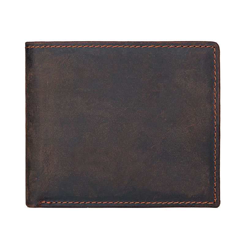 2020 Vintage of Men Genuine Leather Wallets Short Currency Fashion Handbag Iron Wallet for Male Portomonee with Card Holder Photo Csze, Dark brown
2020 Vintage of Men Genuine Leather Wallets Short Currency Fashion Handbag Iron Wallet for Male Portomonee with Card Holder Photo Csze, Dark brown