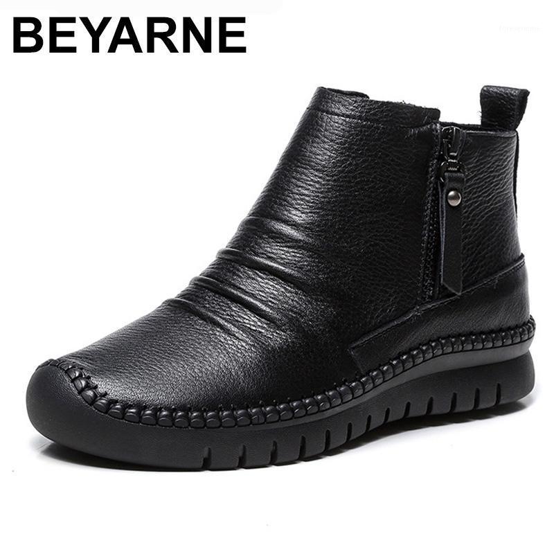 BEYARNE 2020 Women's Ankle Boots Autumn Winter Soft Handmade Retro Mar Boots Flat Shoes 100% Genuine Leather for Wome1, Black
BEYARNE 2020 Women's Ankle Boots Autumn Winter Soft Handmade Retro Mar Boots Flat Shoes 100% Genuine Leather for Wome1, Black