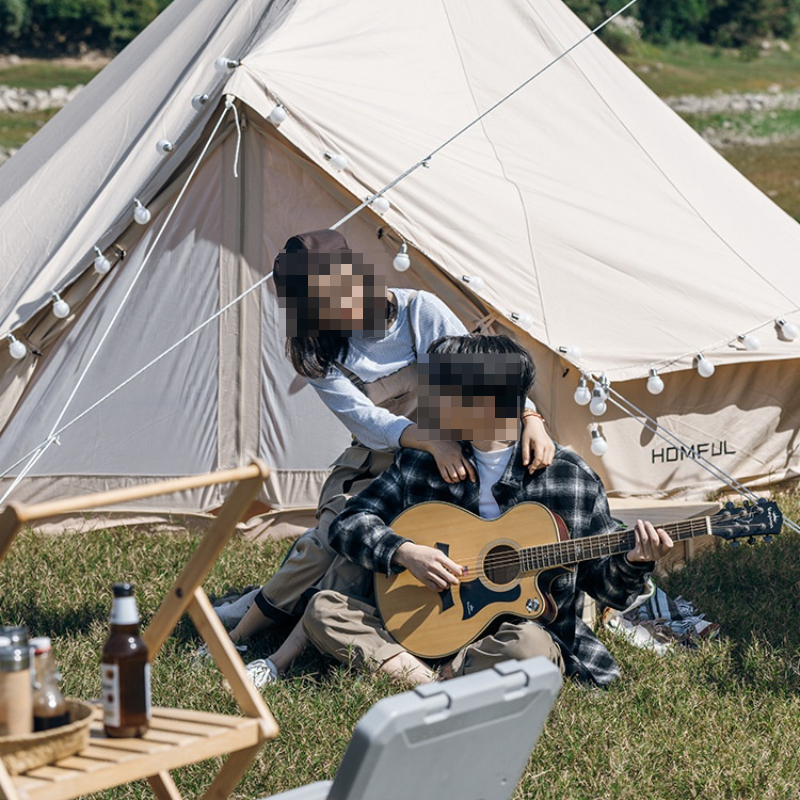 Outdoor Camping Tent Yurt Camp Hotel Cotton Indian Temple(The logistics price Pls Contact us)
