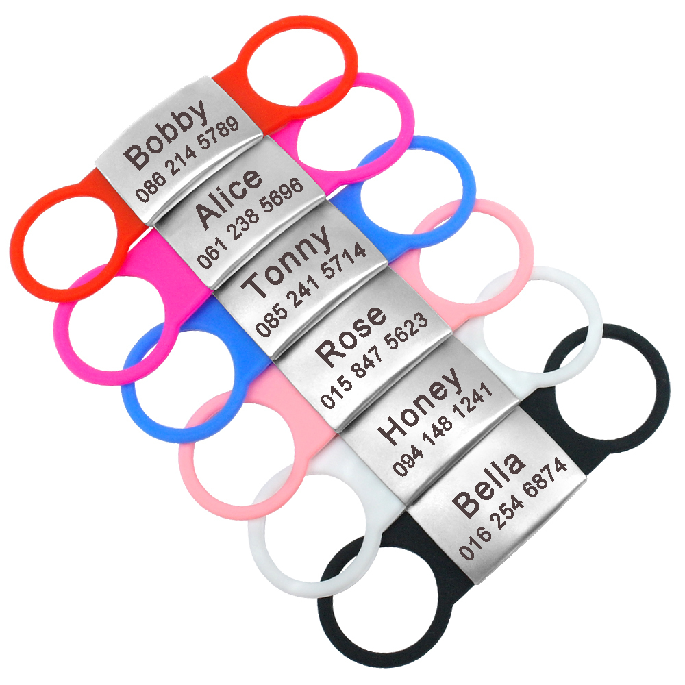 Slide-On Dog Tags Engraved Customized Dog ID Tags No Noise Pet Tag Name Plated for Small Medium Large Collars
Slide-On Dog Tags Engraved Customized Dog ID Tags No Noise Pet Tag Name Plated for Small Medium Large Collars