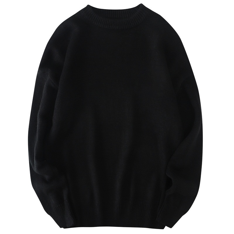 Men Sweaters Autumn Solid Jumpers Pullovers Male Knitwear Man Big Plus Size 8xl 7xl 6xl 5xl Simple Winter Mens Oversized Sweater 201211