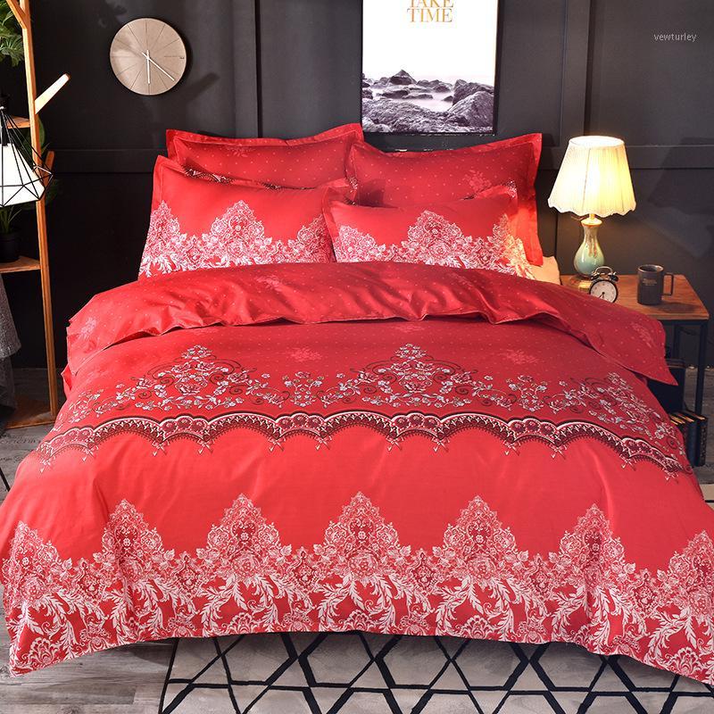 wedding comforter bedding sets red lace duvet cover set winter bed cover queen king size Bed linen bedspread quilt1
wedding comforter bedding sets red lace duvet cover set winter bed cover queen king size Bed linen bedspread quilt1