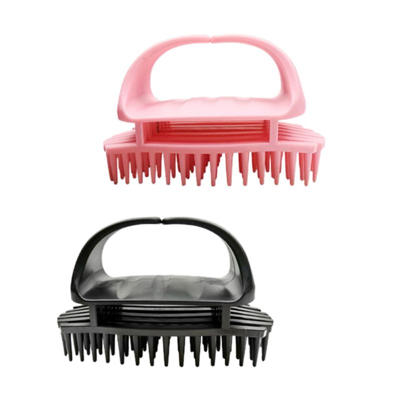 2pcs Silicone Shampoo Brush Head Scalp Massager Scrubber Hair Dandruff Scrubber for Hairdressing Shower (Black + Pink
2pcs Silicone Shampoo Brush Head Scalp Massager Scrubber Hair Dandruff Scrubber for Hairdressing Shower (Black + Pink