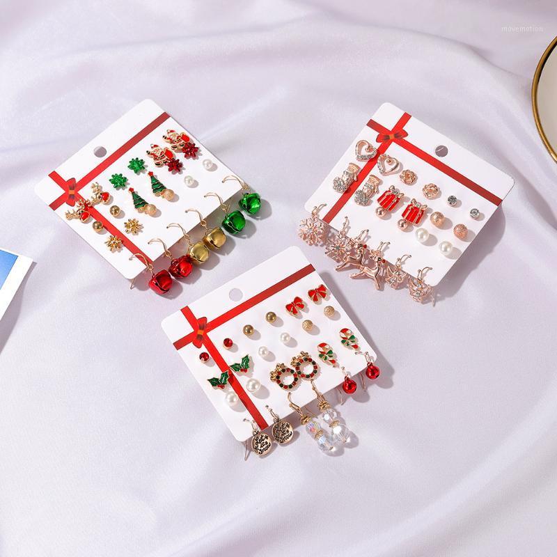Christmas Set Earring Santa Claus Tinsel Bell Christmas Tree earrings 12-piece set of card earrings1
Christmas Set Earring Santa Claus Tinsel Bell Christmas Tree earrings 12-piece set of card earrings1