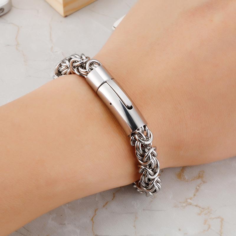 Choose Black High Polished Stainless Steel 8mm 8.66'' Handmade Link Chain bracelet Mens Boys Bling free shpping
Choose Black High Polished Stainless Steel 8mm 8.66'' Handmade Link Chain bracelet Mens Boys Bling free shpping