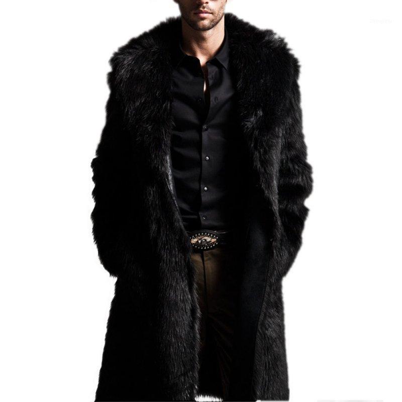 Wholesale- Fashion Winter Men Coats Faux Fur Long Jackets Men Coat Long Sleeve Turn-Down Collar Coat Plus Size Men Outwear lLongCoat1, Black
Wholesale- Fashion Winter Men Coats Faux Fur Long Jackets Men Coat Long Sleeve Turn-Down Collar Coat Plus Size Men Outwear lLongCoat1, Black