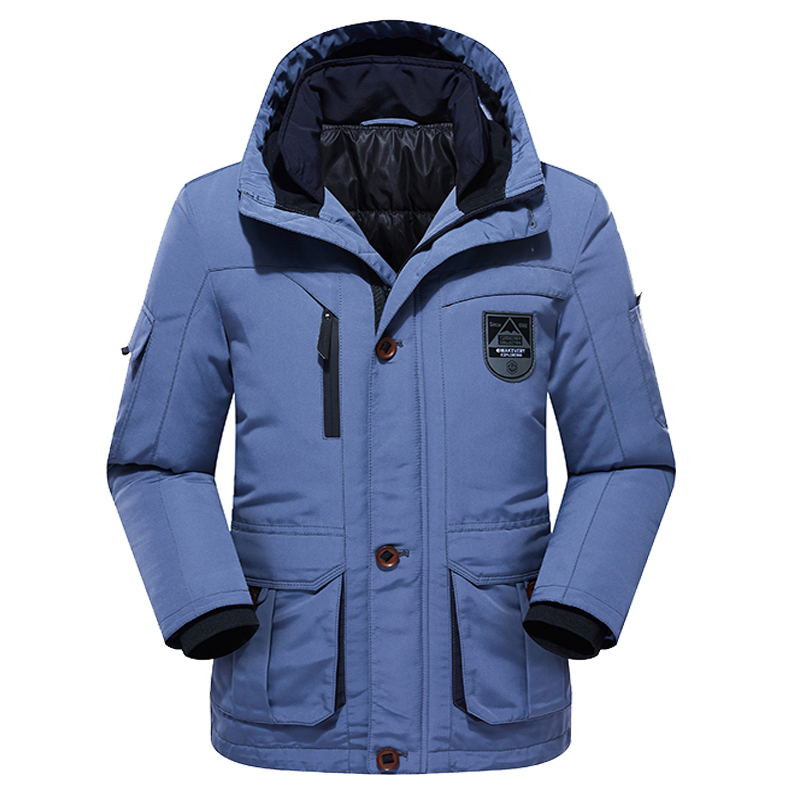 Men's Winter Fleece Thick Jacket 2 in 1 Warm Coat Outwear Cotton Liner Removable Down Parka Waterproof Windbreaker Plus Size 6XL 201223