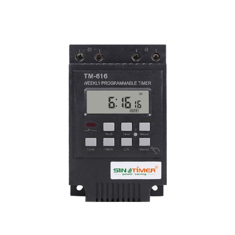 TM616W-4 Digital Electronic Timer 220V 30A Weekly Programmable Relay Controller W8KB
TM616W-4 Digital Electronic Timer 220V 30A Weekly Programmable Relay Controller W8KB