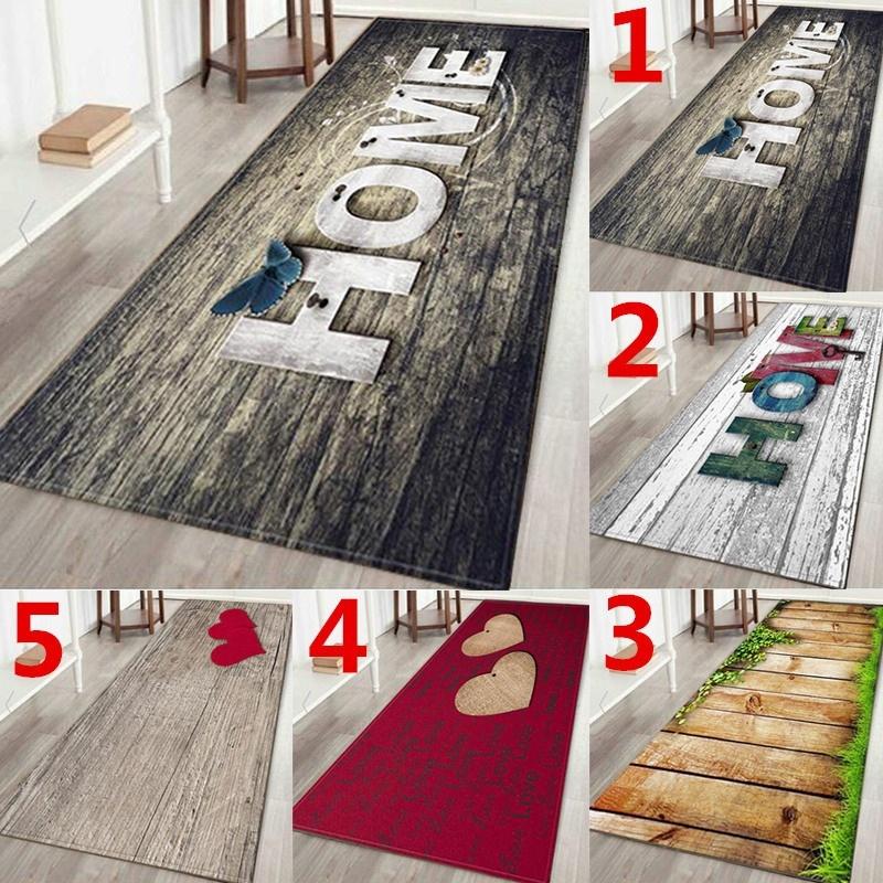 WUJIE Fashion "Home" Printed Wood Pattern Floor Rug for Living Room Washable Bedroom Mat Home Decor Kitchen Carpet Welcome Mat, Style 3
WUJIE Fashion "Home" Printed Wood Pattern Floor Rug for Living Room Washable Bedroom Mat Home Decor Kitchen Carpet Welcome Mat, Style 3