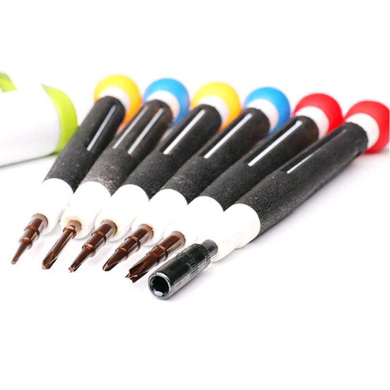 6Pcs/set Screwdrivers Precise Disassembly Tools Kit Multifunctional Manual Screwdriver for Cell Phone Maintenance Repair J8
6Pcs/set Screwdrivers Precise Disassembly Tools Kit Multifunctional Manual Screwdriver for Cell Phone Maintenance Repair J8