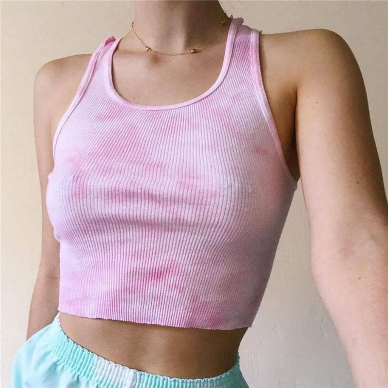 New Streetwear Women Pink Tie-dyed Print O-neck Sweater Tanks 2021 Fashion Ladies Knitted Tops Elegant Female Chic Short Vests V2ni
New Streetwear Women Pink Tie-dyed Print O-neck Sweater Tanks 2021 Fashion Ladies Knitted Tops Elegant Female Chic Short Vests V2ni