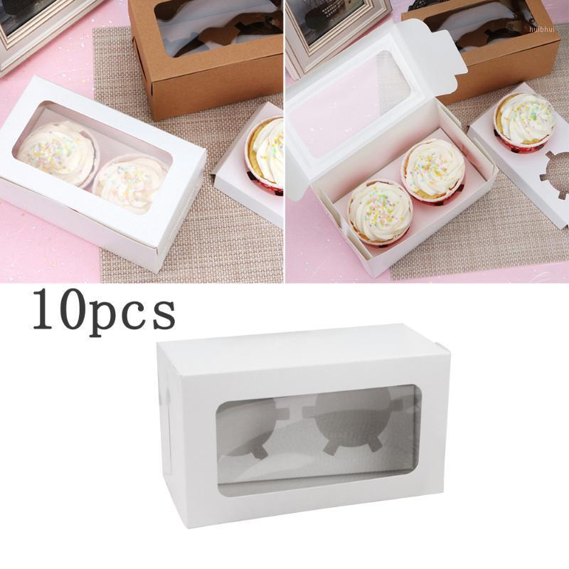 10pc 2 Cavities Paper Cup Cake Box With Window Cupcake Box Packaging Dessert Container Bakery Cup Cake Carrier Wedding Party1
10pc 2 Cavities Paper Cup Cake Box With Window Cupcake Box Packaging Dessert Container Bakery Cup Cake Carrier Wedding Party1