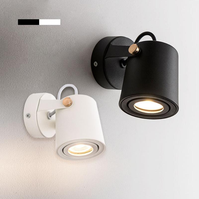 LED rotating wall lamps GU10 Modern simple Aluminum Adjust wall lamp creative Living room study bedroom aisle Lights 220V1
LED rotating wall lamps GU10 Modern simple Aluminum Adjust wall lamp creative Living room study bedroom aisle Lights 220V1