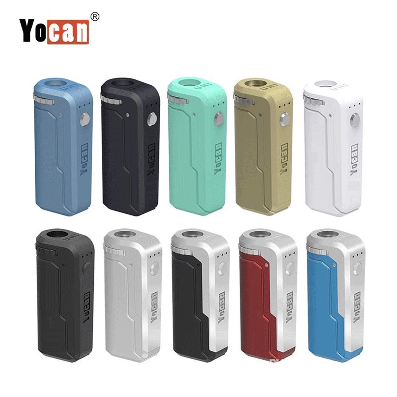 Original Yocan UNI Box Battery 510 Thread 650mAh VV Preheating Battery Oil Mod fit G5 BK Thick Oil Atomizer Vape Cartridges Pro S Kit
Original Yocan UNI Box Battery 510 Thread 650mAh VV Preheating Battery Oil Mod fit G5 BK Thick Oil Atomizer Vape Cartridges Pro S Kit