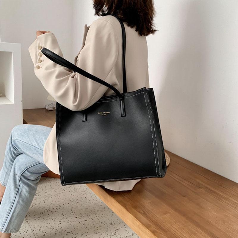 2021 Women Office Big Totes Black White Crossbody Bag Large Capacity Handbags Simple Shoulder Bag Girl Shopping New Fashion
2021 Women Office Big Totes Black White Crossbody Bag Large Capacity Handbags Simple Shoulder Bag Girl Shopping New Fashion