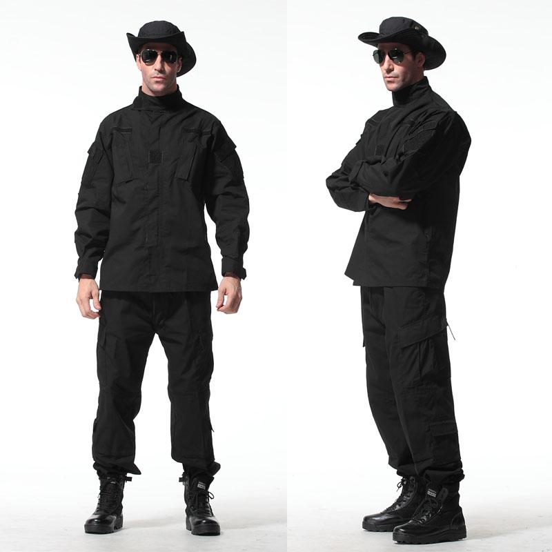 Black Tactical Uniform Durable Combat Uniform Set Trouser Hunting Suit with Jacket and Pants for Hunting Outside
Black Tactical Uniform Durable Combat Uniform Set Trouser Hunting Suit with Jacket and Pants for Hunting Outside