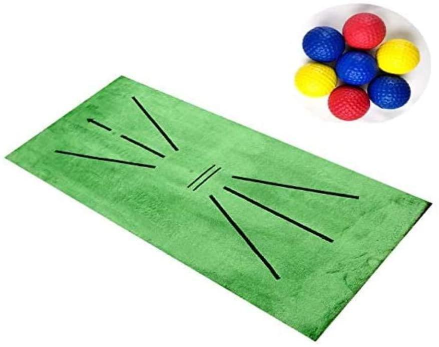 Golf Training Mat for Swing Detection Batting Mini Golf Practice Training Aid Game and Gift for Home Office Outdoor Games Mats
Golf Training Mat for Swing Detection Batting Mini Golf Practice Training Aid Game and Gift for Home Office Outdoor Games Mats