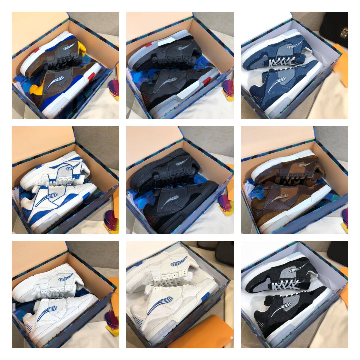2021 designer sports shoes men shoes Trainer Sports shoes TPU combination bottom sneakers size 39-45 A6