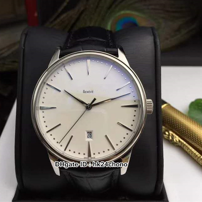 Hot Selling NEW 42mm Patrimony 85180/000G-9230 Mens Automatic Watch Asian 2824 Movement White Dial Gents Sport Watches Black Leather Strap
Hot Selling NEW 42mm Patrimony 85180/000G-9230 Mens Automatic Watch Asian 2824 Movement White Dial Gents Sport Watches Black Leather Strap