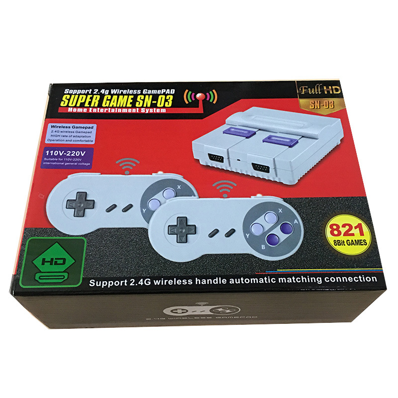 the new gift wireless controller comes with 821 games,HD video game console for home entertainment
the new gift wireless controller comes with 821 games,HD video game console for home entertainment
