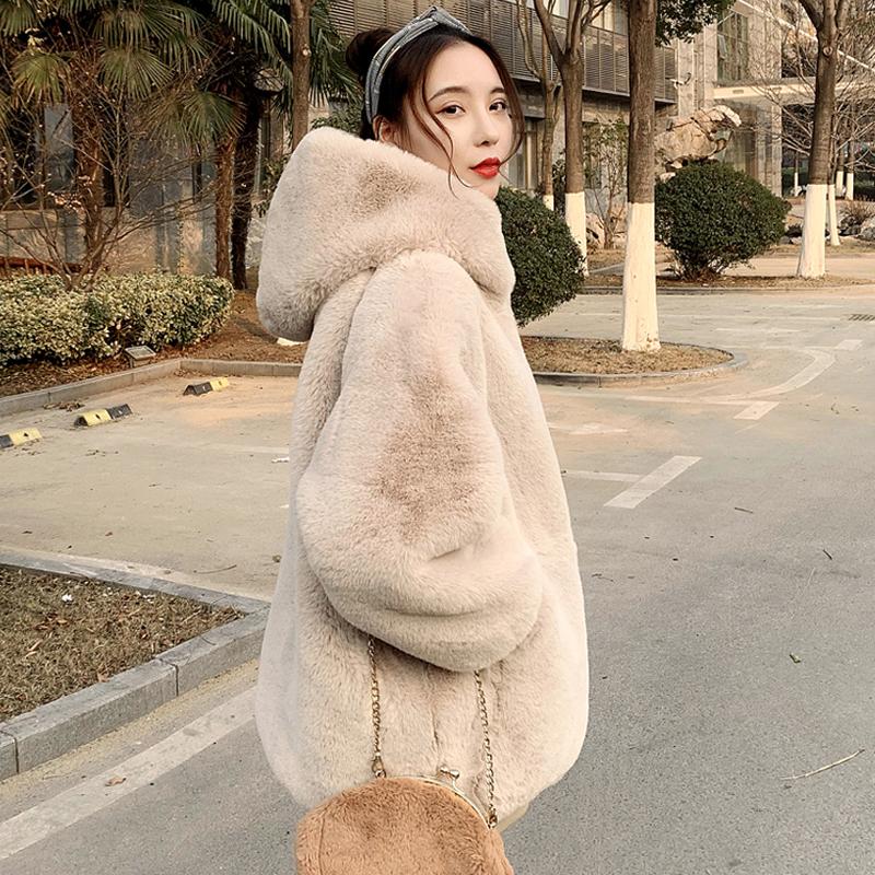 Korean Winter Thick Warm Faux Fur Coat Women Outerwear Shaggy Hood Zipper Fluffy Jacket Veste Femme Female Clothing ED50PC, Classic black
Korean Winter Thick Warm Faux Fur Coat Women Outerwear Shaggy Hood Zipper Fluffy Jacket Veste Femme Female Clothing ED50PC, Classic black