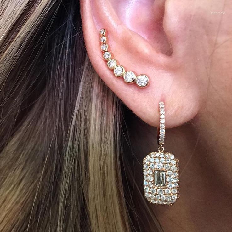 Full CZ mini hoop dangle Earring For Women Shiny cz paved Dangle Square Earing For Girl Wedding big earrings1
Full CZ mini hoop dangle Earring For Women Shiny cz paved Dangle Square Earing For Girl Wedding big earrings1