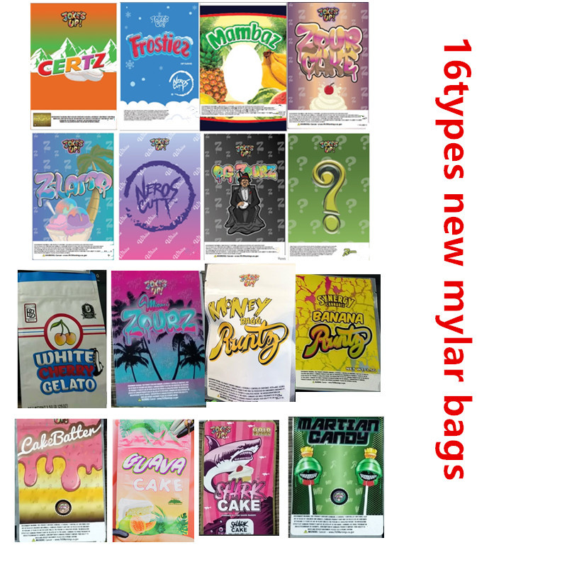 Jokesup Shark Cake BAG 3.5g Money bag Runtz Frosties ZOURZ Smell Proof Bags Vape Packaging for 16 TYPES mylar bag
Jokesup Shark Cake BAG 3.5g Money bag Runtz Frosties ZOURZ Smell Proof Bags Vape Packaging for 16 TYPES mylar bag