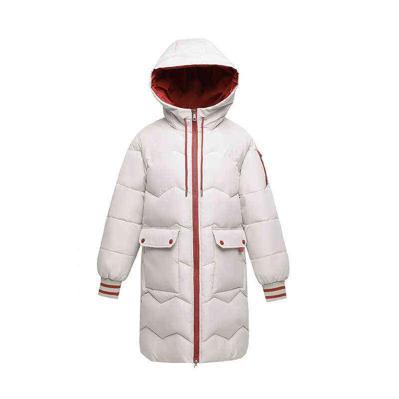 Down Jackets Female Winter Coat Women's Parkas Hooded Warm Winter Jacket Coat Cotton Padded Jacket Plus Size XS-3XL 9907 220118