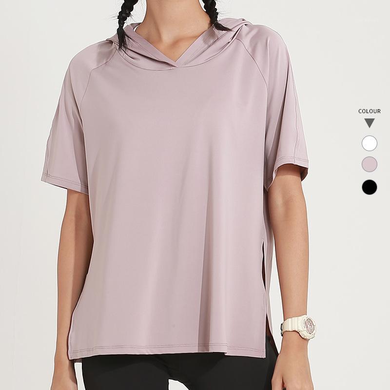 Urbanica New Solid Color Short Sleeve Hoodies For Femel SporLoose Running Gym Outdoor Yoga Fitness Slim Clothes1, White
Urbanica New Solid Color Short Sleeve Hoodies For Femel SporLoose Running Gym Outdoor Yoga Fitness Slim Clothes1, White