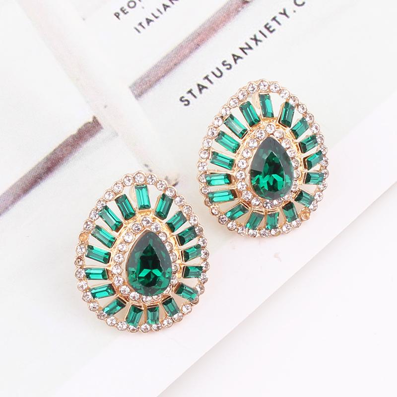LUBOV Fashion Geometric Water Stud Earrings Luxury Gold Rhodium Color Rectangle Rhinestone Earring for Women Party Jewelry Gift
LUBOV Fashion Geometric Water Stud Earrings Luxury Gold Rhodium Color Rectangle Rhinestone Earring for Women Party Jewelry Gift