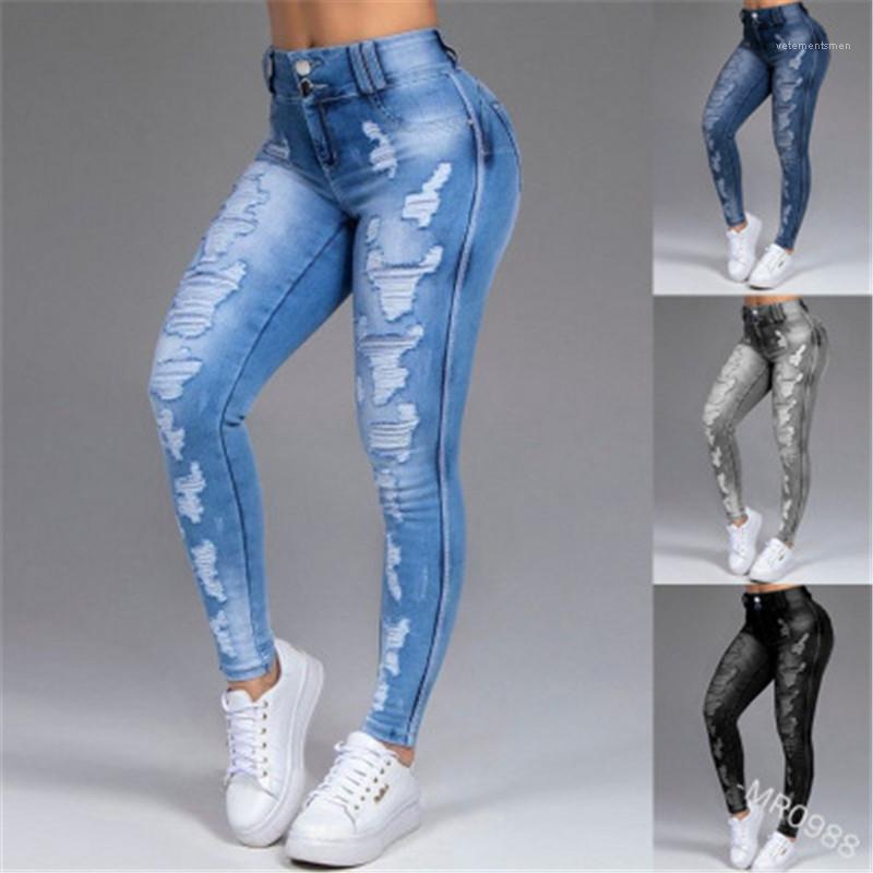 Jeans Fashion Occident Trend High Waist Button Zipper Denim Pencil Pants Designer Female Autumn Elasticity Casual Jeans Ladies Hole Broken
Jeans Fashion Occident Trend High Waist Button Zipper Denim Pencil Pants Designer Female Autumn Elasticity Casual Jeans Ladies Hole Broken