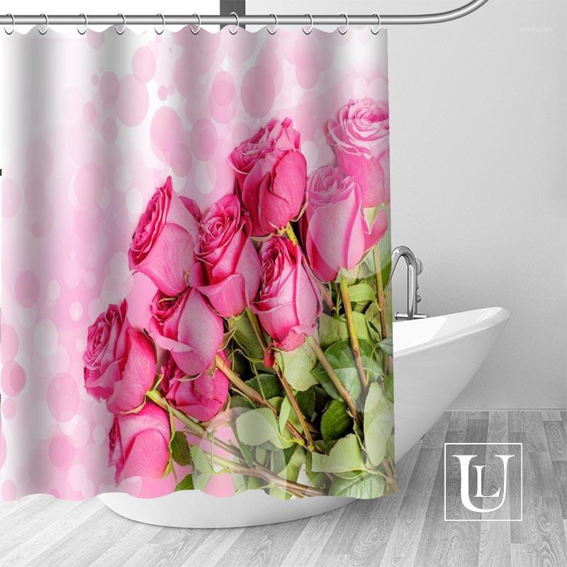 Custom Rose Shower Curtains DIY Bathroom Curtain Waterproof Bathroom Fabric Polyester Shower Curtain High Quality1
Custom Rose Shower Curtains DIY Bathroom Curtain Waterproof Bathroom Fabric Polyester Shower Curtain High Quality1