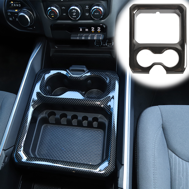 ABS Carbon Fiber Central Cup Holder Storage Compartment Panel For Dodge RAM 1500 Auto Interior Accessories
ABS Carbon Fiber Central Cup Holder Storage Compartment Panel For Dodge RAM 1500 Auto Interior Accessories