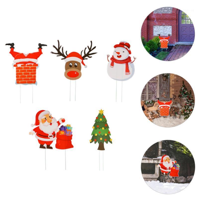 5Pcs Christmas theme Lawn Stakes Snowman Santa Yard Decor Garden Stakes Decor1
5Pcs Christmas theme Lawn Stakes Snowman Santa Yard Decor Garden Stakes Decor1