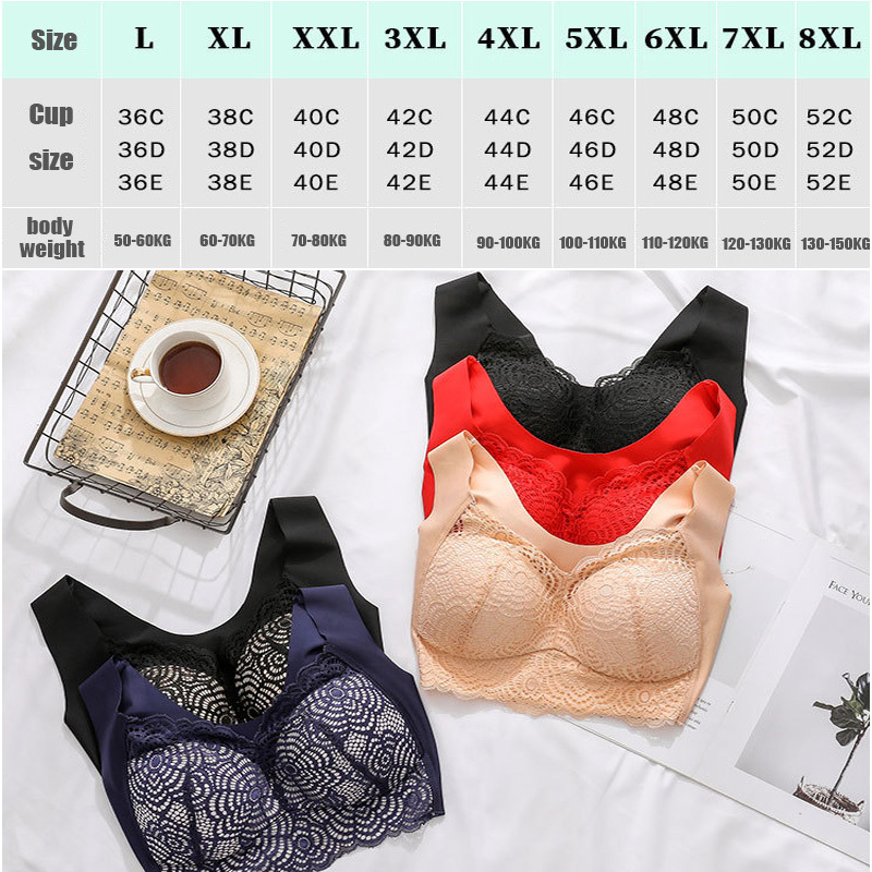Queenral Push up Size Bra Seamless Lingerie Plus up bra size Sport Underwear lingerie Sexy Ultra-thin Lingeries Underwear Women 201202