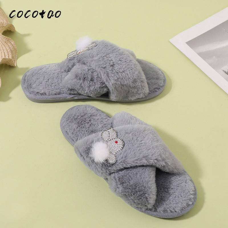 New Style Cotton Slippers Women's Autumn And Winter Non-slip Soft Bottom Home Plush Slippers Women Comfortable For Outer Wear, Black
New Style Cotton Slippers Women's Autumn And Winter Non-slip Soft Bottom Home Plush Slippers Women Comfortable For Outer Wear, Black