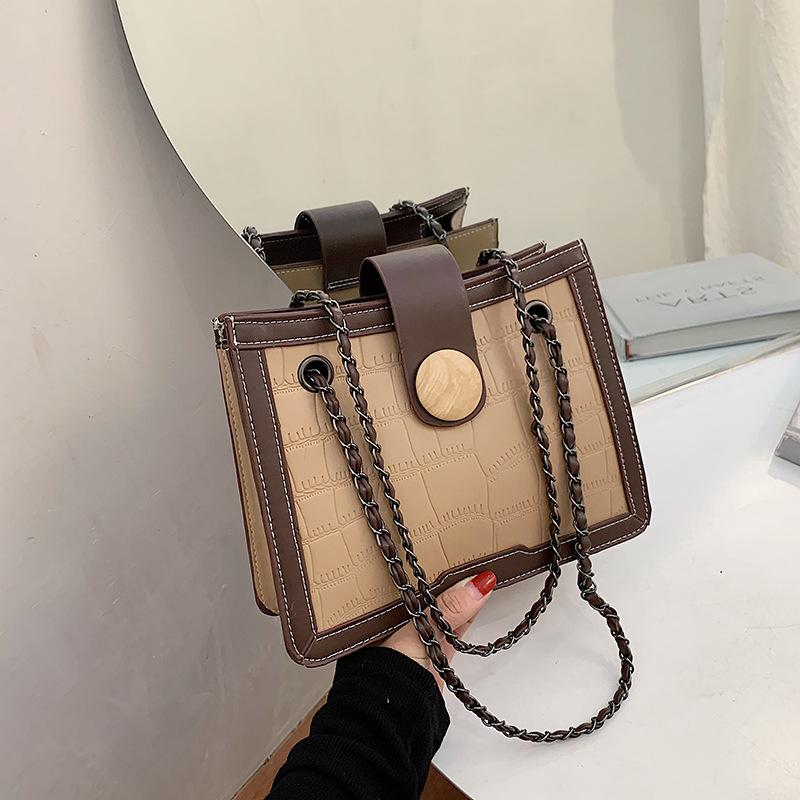2021 Woman's Bag Purses and Handbags Luxury Designer Stone Printing Chain Shoulder Bags Flap Shopper Pu Leather Vintage Stylish, Black
2021 Woman's Bag Purses and Handbags Luxury Designer Stone Printing Chain Shoulder Bags Flap Shopper Pu Leather Vintage Stylish, Black