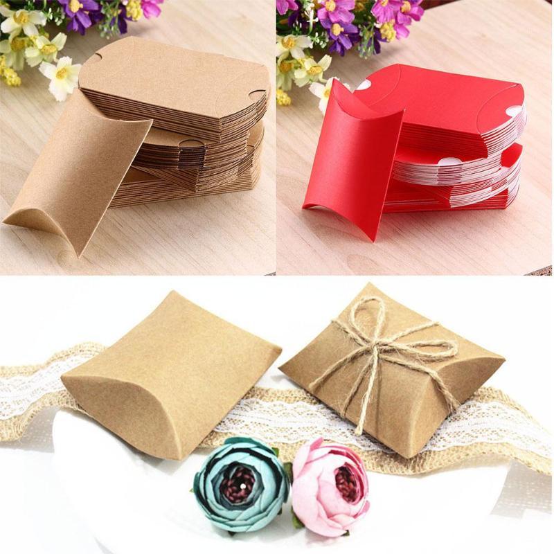 Gift Wrap 100Pcs Papercraft Box Pillow Shape Candy Sweet Wedding Party Birthday Favour Candy1
Gift Wrap 100Pcs Papercraft Box Pillow Shape Candy Sweet Wedding Party Birthday Favour Candy1