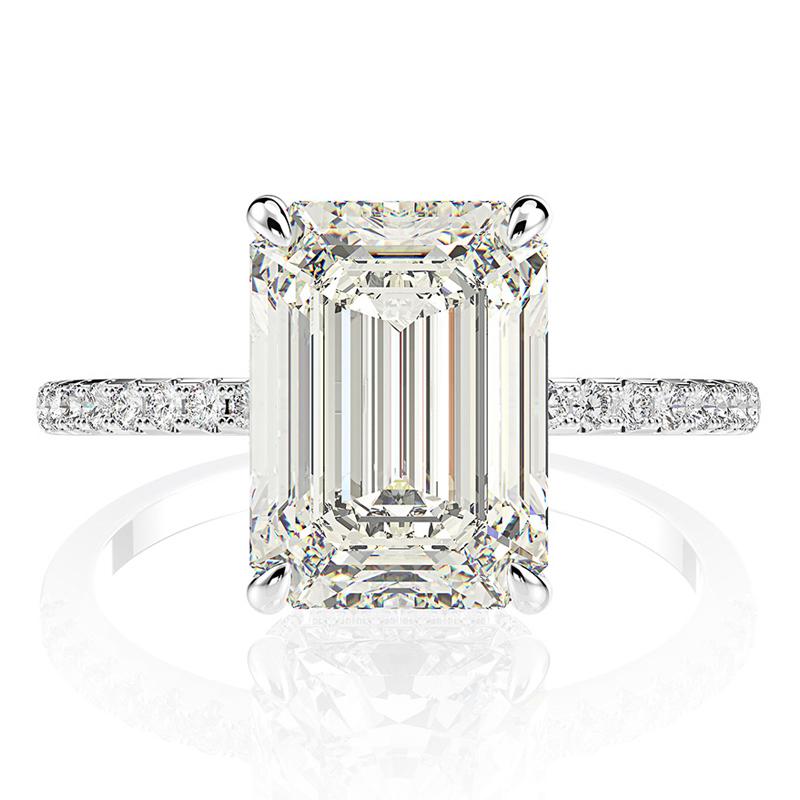 Cluster Rings Classic 100% 925 Sterling Silver Created 8*11mm Wedding For Women Sparkling High Carbon Diamond Shiny Party Fine Jewelry
Cluster Rings Classic 100% 925 Sterling Silver Created 8*11mm Wedding For Women Sparkling High Carbon Diamond Shiny Party Fine Jewelry
